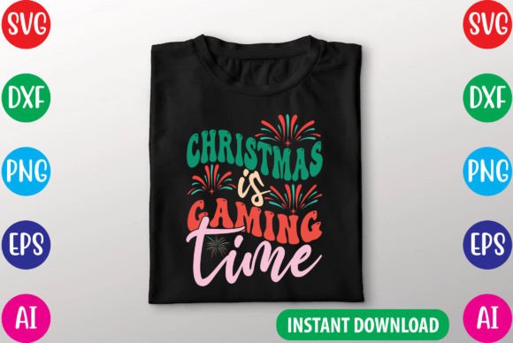 Christmas is Gaming Time SVG: Craft Your Holiday Designs