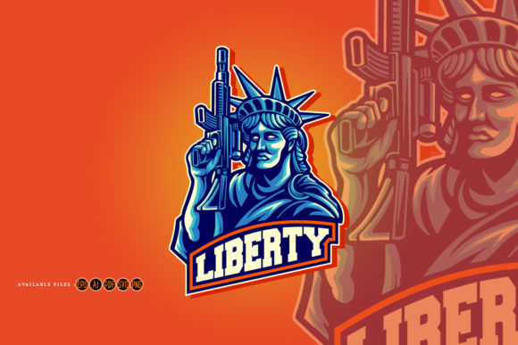 Liberty Esport Logo Mascot: Unleash Your Gaming Brand