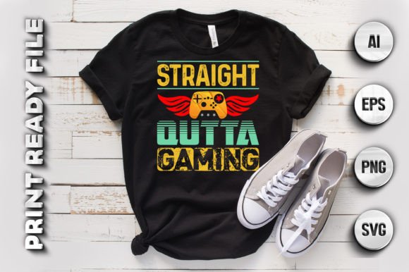 Straight Outta Gaming: More Than Just a T-shirt Design