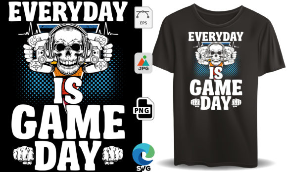 The Everyday is a Game Day Gaming T-shirt: More Than Just Merch