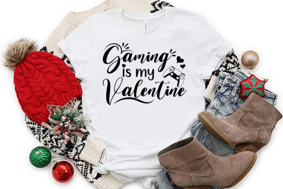 The Gaming is My Valentine Shirt SVG Design: A Gamer's Perfect Digital Asset