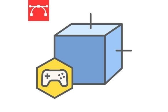 The Gaming NFT Color Line Icon: A Distinctive Asset in a Crowded Visual Marketplace