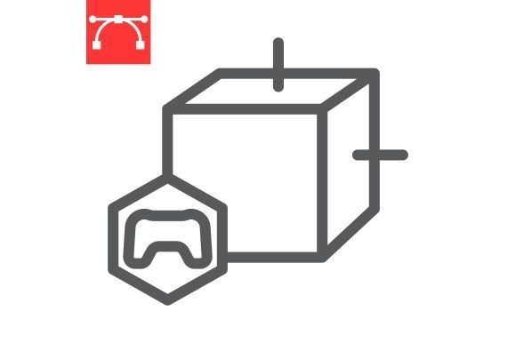 The Gaming NFT Line Icon: More Than Just a Vector Graphic
