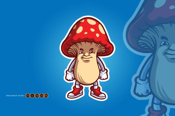 The Mushrooms Mascot: A Versatile Asset for Gaming and Design