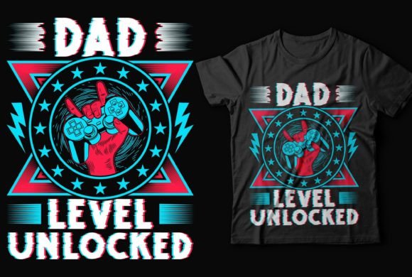 The Perfect Design for Gaming Parents: Dad Level Unlocked