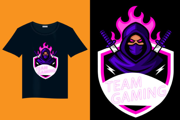 The Strategic Asset Behind Modern Team Branding: The TEAM GAMING Logo TSHIRT DESIGN Svg File