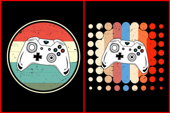 The Vintage Retro Sunset Gaming Controller: A Strategic Asset for Creative Branding
