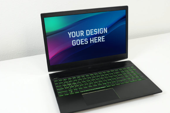 Why Professional Mockups Like the HP Gaming Laptop Mockup 01 Are Essential for Modern Designers